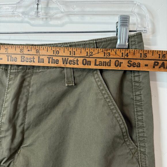 Levi's 94' Baggy Pants Wide Leg Cargo Relaxed Fit Cotton Green 27 - Picture 5 of 10